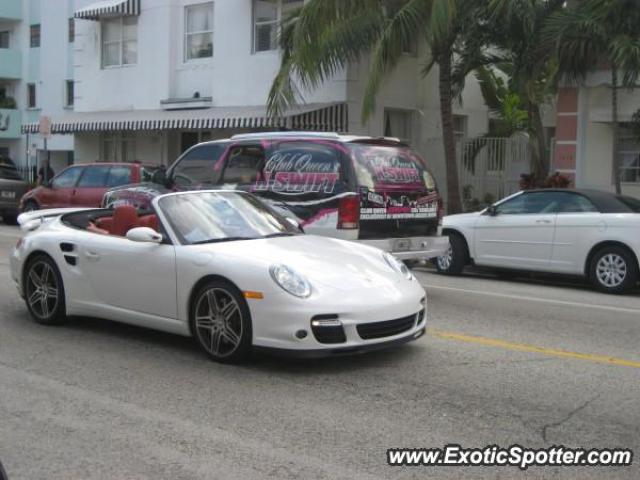 Porsche 911 Turbo spotted in South Beacg, Florida