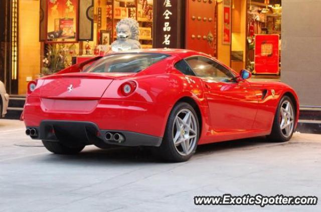 Ferrari 599GTB spotted in Fuzhou, China