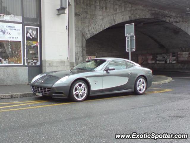 Ferrari 612 spotted in Fribourg, Switzerland
