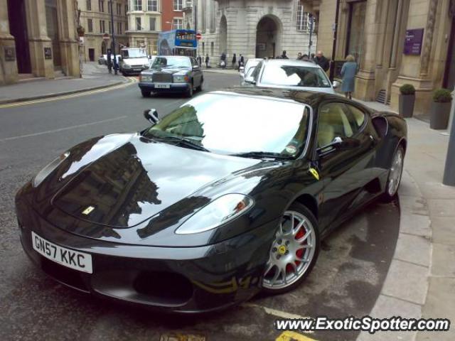 Ferrari F430 spotted in Manchester, United Kingdom