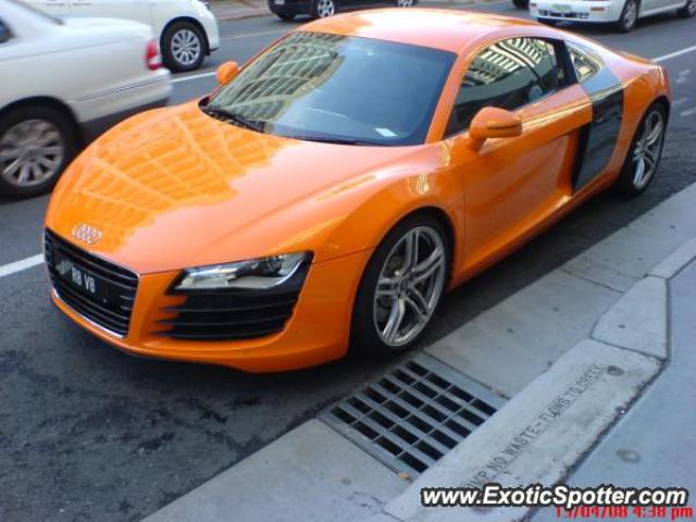 Audi R8 spotted in Gold Coast, Australia