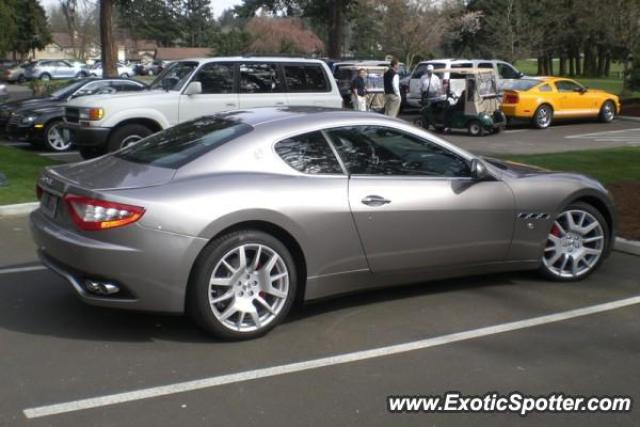 Maserati GranTurismo spotted in Kirkland, Washington