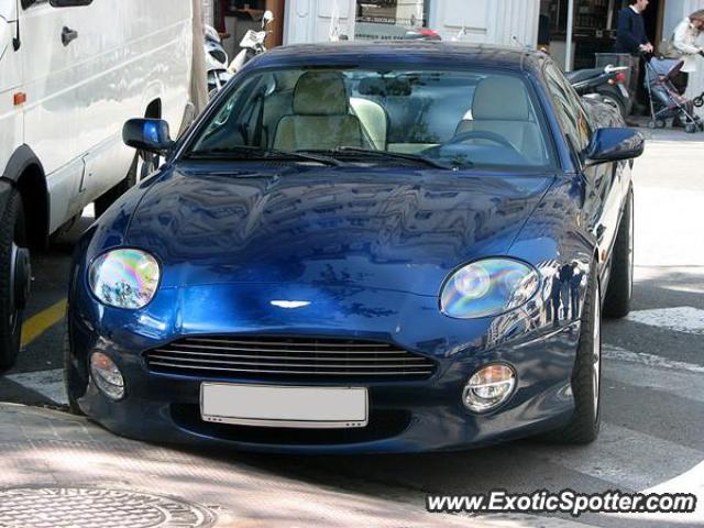 Aston Martin DB7 spotted in Barcelona, Spain