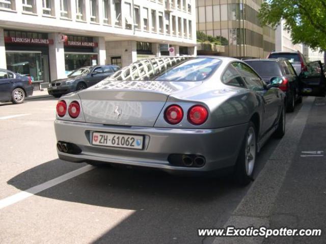 Ferrari 550 spotted in Zurich, Switzerland