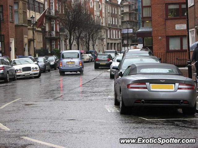 Aston Martin DB9 spotted in London, United Kingdom