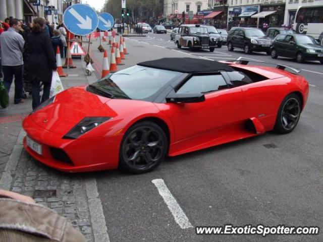 Lamborghini Murcielago spotted in Londen, United Kingdom