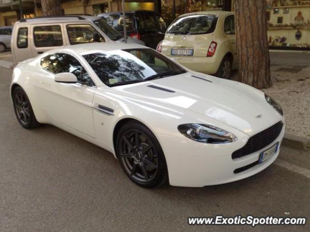 Aston Martin Vantage spotted in MILANO MARITTIMA, Italy
