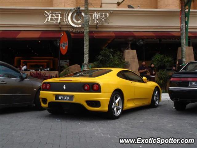 Ferrari 360 Modena spotted in Petaling Jaya, Malaysia