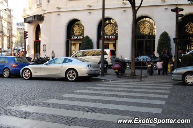 Ferrari 612 spotted in Paris, France