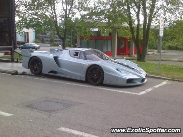 Ferrari FXX spotted in Lugano, Switzerland