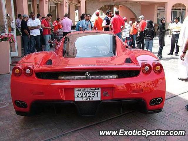 Ferrari Enzo spotted in Kuwait City, Kuwait