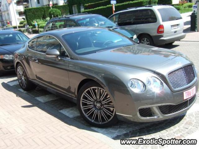 Bentley Continental spotted in Knokke, Belgium