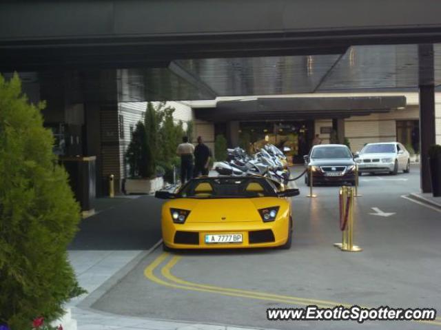 Lamborghini Murcielago spotted in Sofia, Bulgaria
