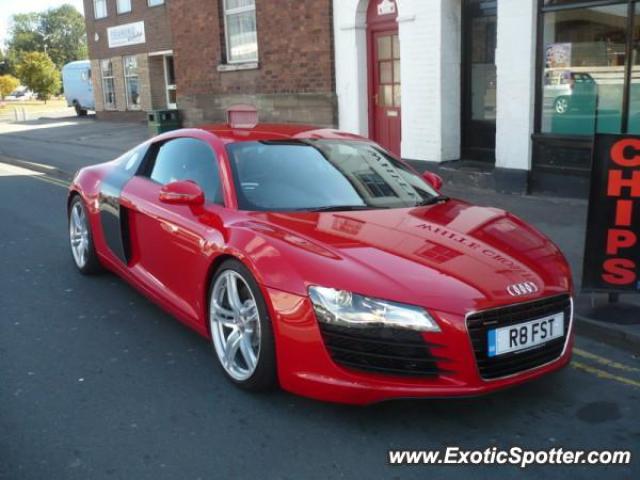 Audi R8 spotted in Hereford, United Kingdom