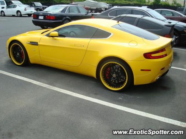 Aston Martin Vanquish spotted in Charlotte, North Carolina