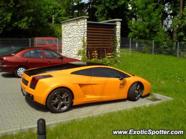 Lamborghini Gallardo spotted in Cracow, Poland