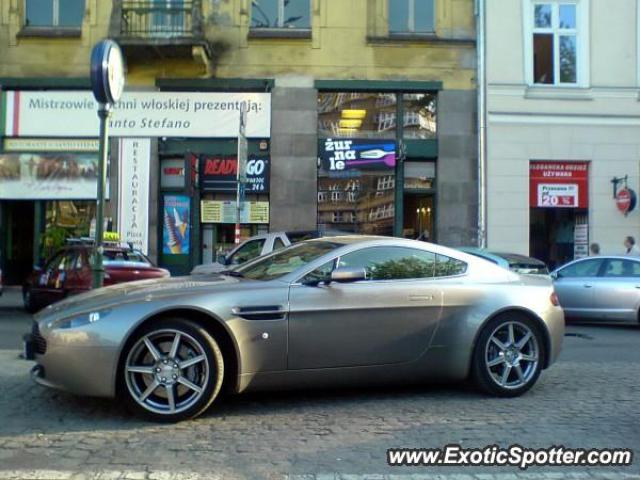 Aston Martin Vantage spotted in Cracow, Poland