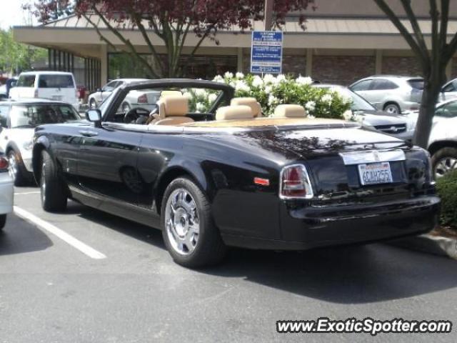 Rolls Royce Phantom spotted in Bellevue, Washington