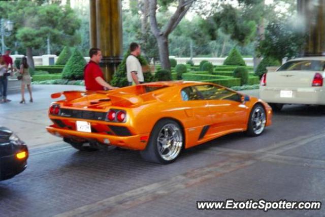 Lamborghini Diablo spotted in Las Vegas, Nevada