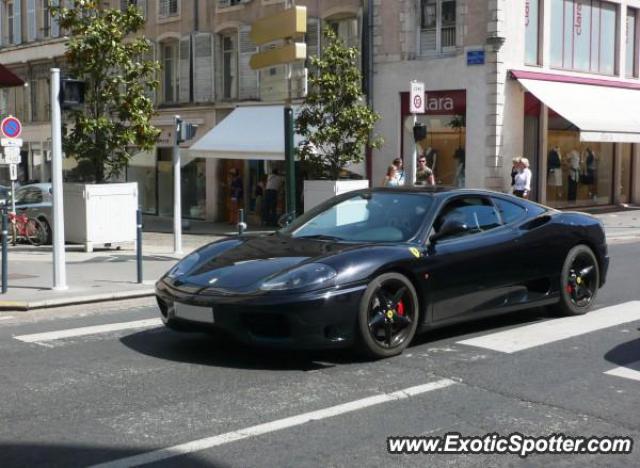 Ferrari 360 Modena spotted in Nancy, France