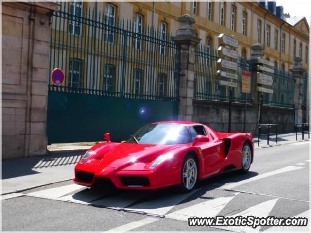 Ferrari Enzo spotted in Nancy, France