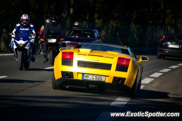 Lamborghini Gallardo spotted in Nurburg, Germany