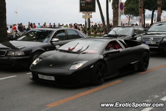 Lamborghini Murcielago spotted in Cannes, France