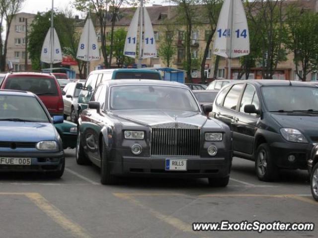 Rolls Royce Phantom spotted in Kaunas, Lithuania