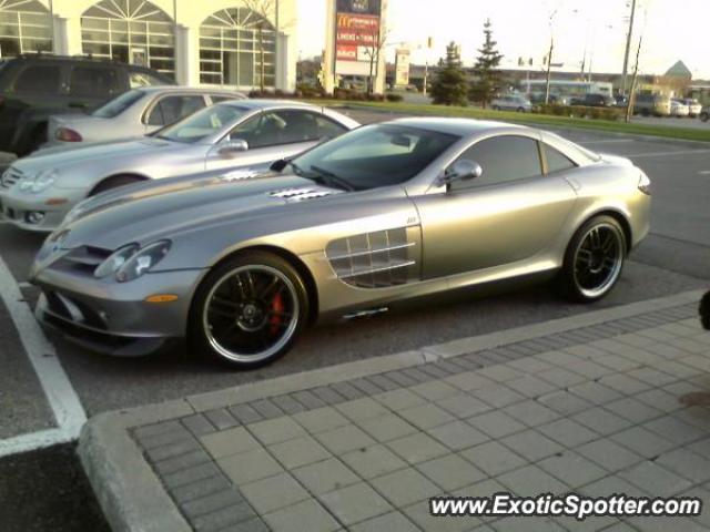 Mercedes SLR spotted in Mississauga, Canada