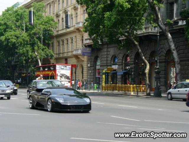 Lamborghini Murcielago spotted in Budapest, Hungary
