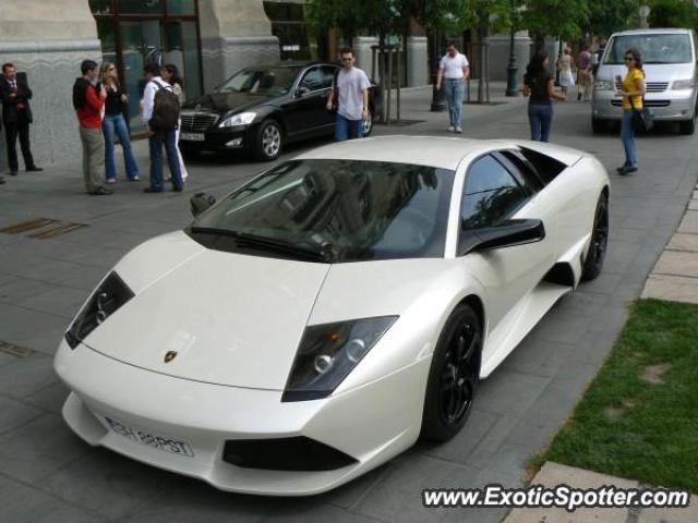 Lamborghini Murcielago spotted in Budapest, Hungary
