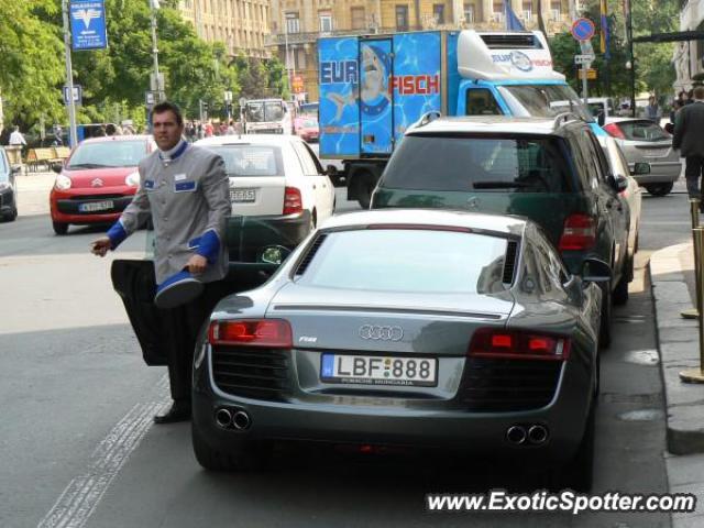 Audi R8 spotted in Budapest, Hungary