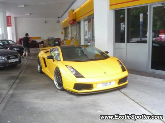 Lamborghini Gallardo spotted in London, United Kingdom