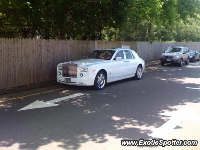 Rolls Royce Phantom spotted in Westport, Connecticut