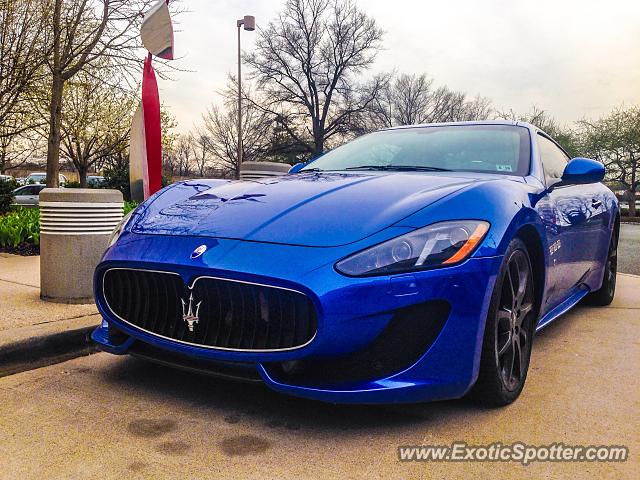 Maserati GranTurismo spotted in Short hills, New Jersey