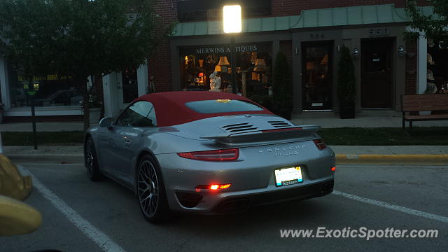 Porsche 911 Turbo spotted in Birmingham, Michigan