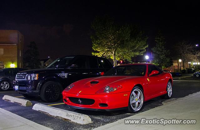 Ferrari 575M spotted in Barrington, Illinois