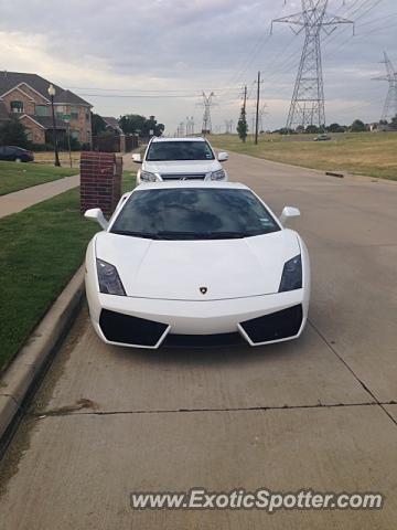 Lamborghini Gallardo spotted in Dallas, Texas