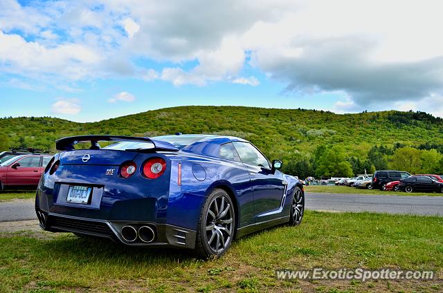 Nissan GT-R spotted in Lakeville, Connecticut