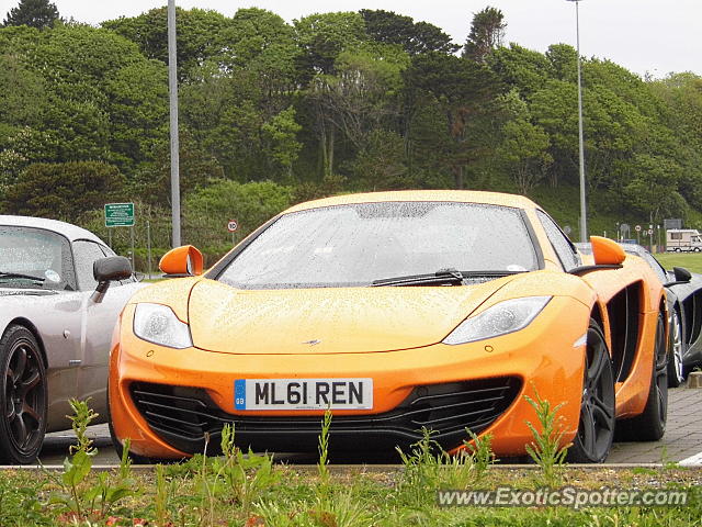Mclaren MP4-12C spotted in Ramsey, United Kingdom