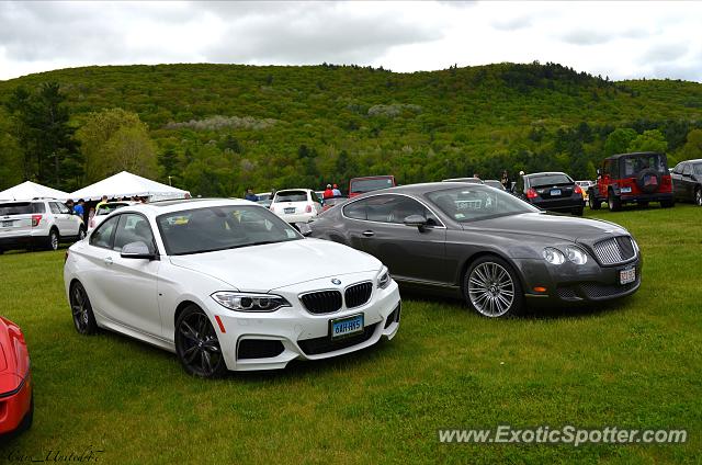 Bentley Continental spotted in Lakeville, Connecticut