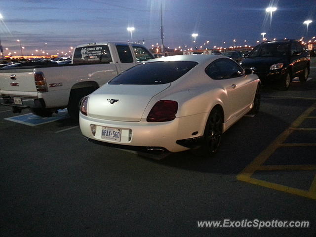 Bentley Continental spotted in Toronto, Canada