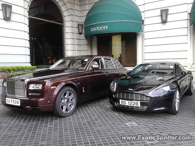 Aston Martin Rapide spotted in Hong Kong, China