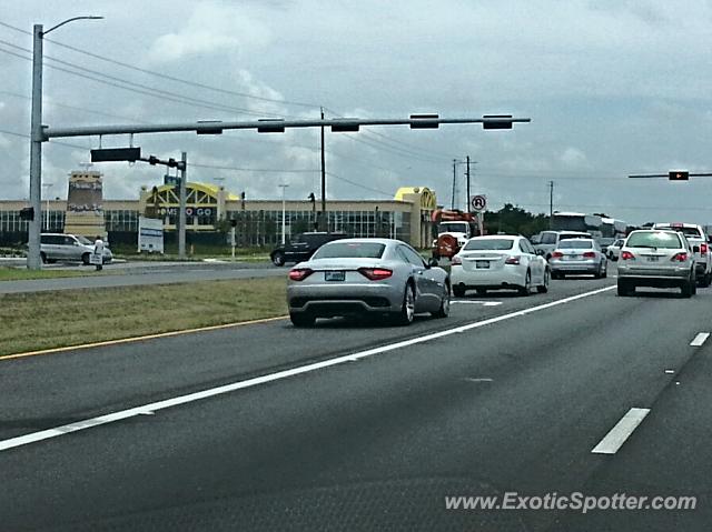 Maserati GranTurismo spotted in Panama City, Florida