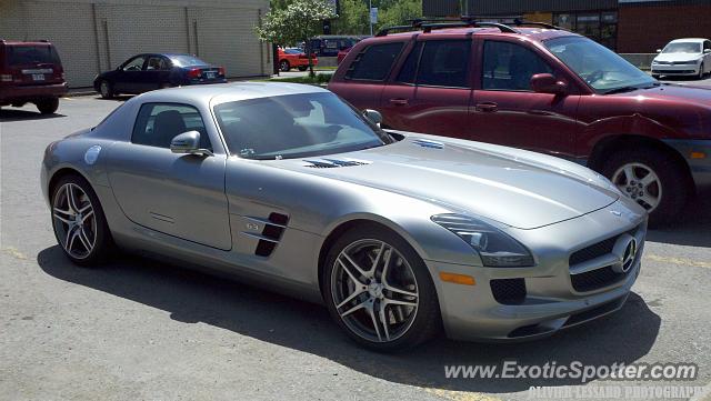 Mercedes SLS AMG spotted in Boucherville, Canada