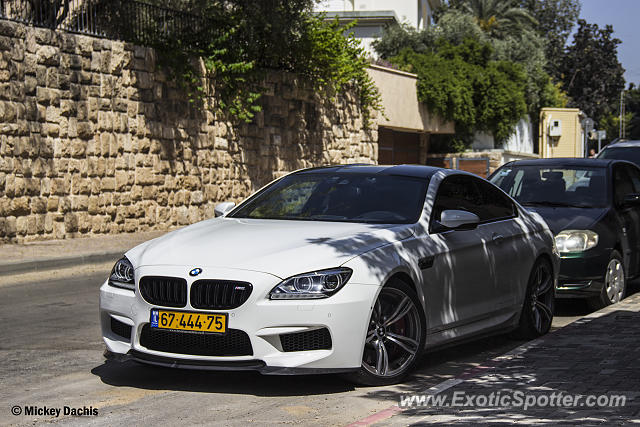 BMW M6 spotted in Herzliya, Israel