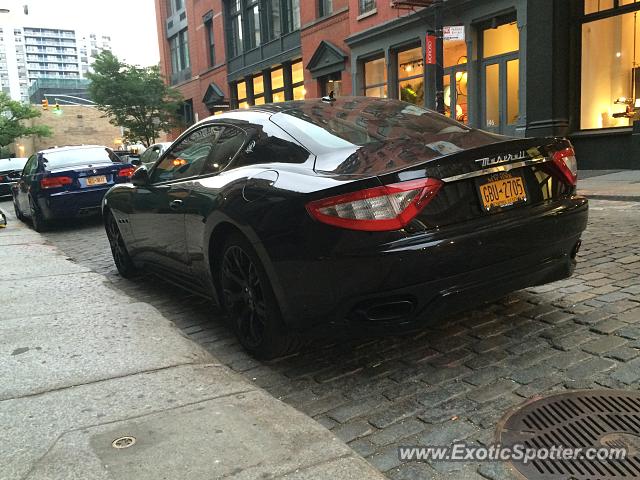 Maserati GranTurismo spotted in Manhattan, New York