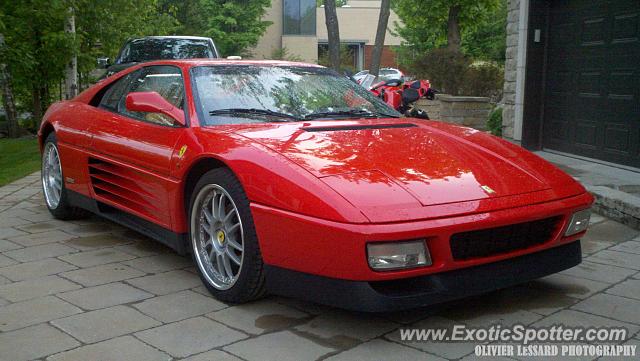 Ferrari 348 spotted in Boucherville, Canada