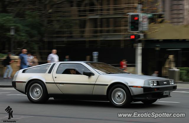 DeLorean DMC-12 spotted in Sydney, Australia