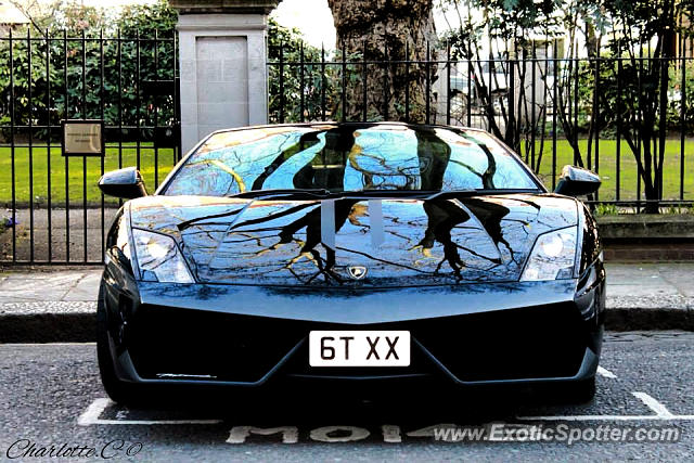 Lamborghini Gallardo spotted in London, United Kingdom
